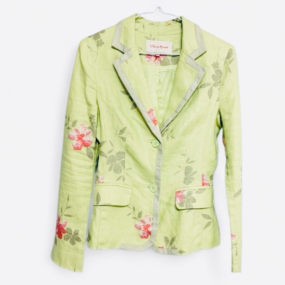 Anthropologie Jackets & Blazers - Anthropologie Jackpot linen jacket